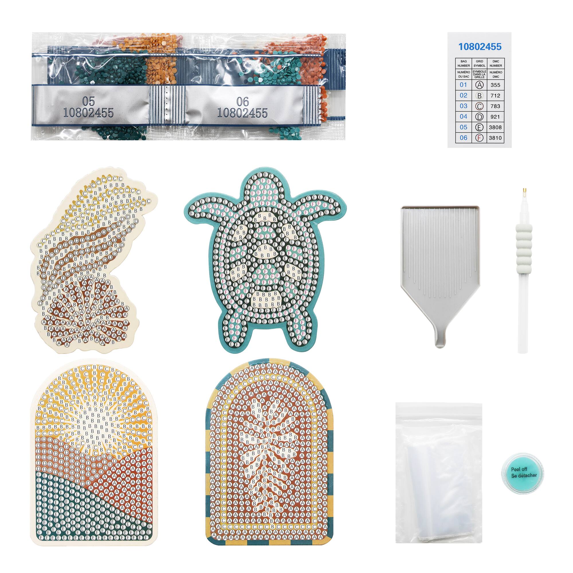 Coastal Diamond Art Magnet Kit by Make Market®